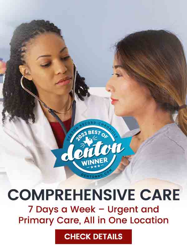 Welcome to Minor Emergency of Denton, Urgent Care Clinic Located in Denton, TX Welcome to Minor Emergency of Denton, Urgent Care Clinic Located in Denton, TX